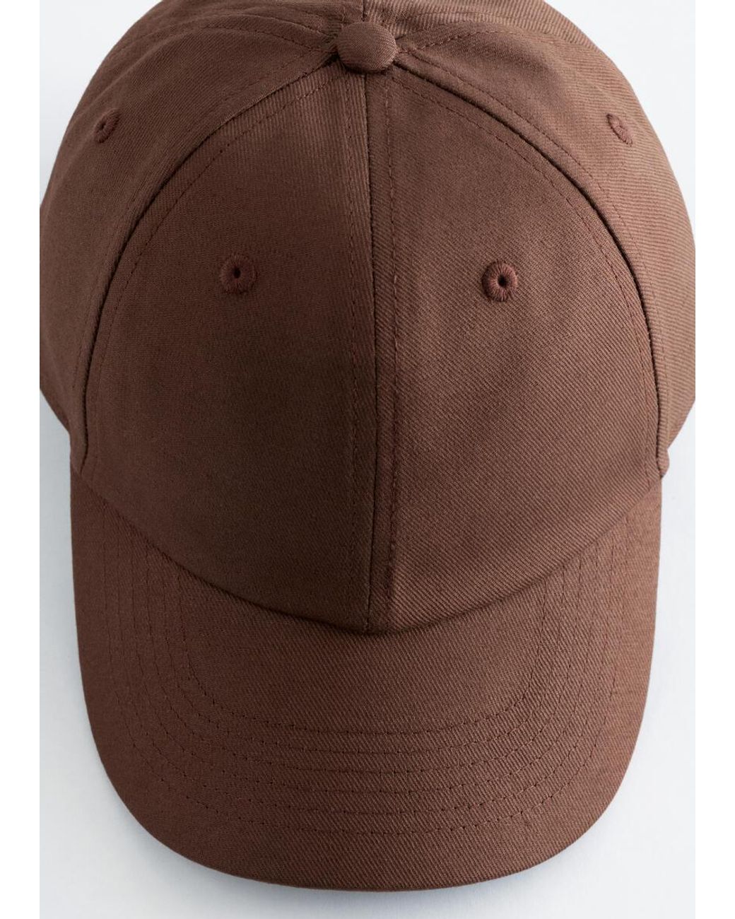 & Other Stories White Cotton-Linen Baseball Cap