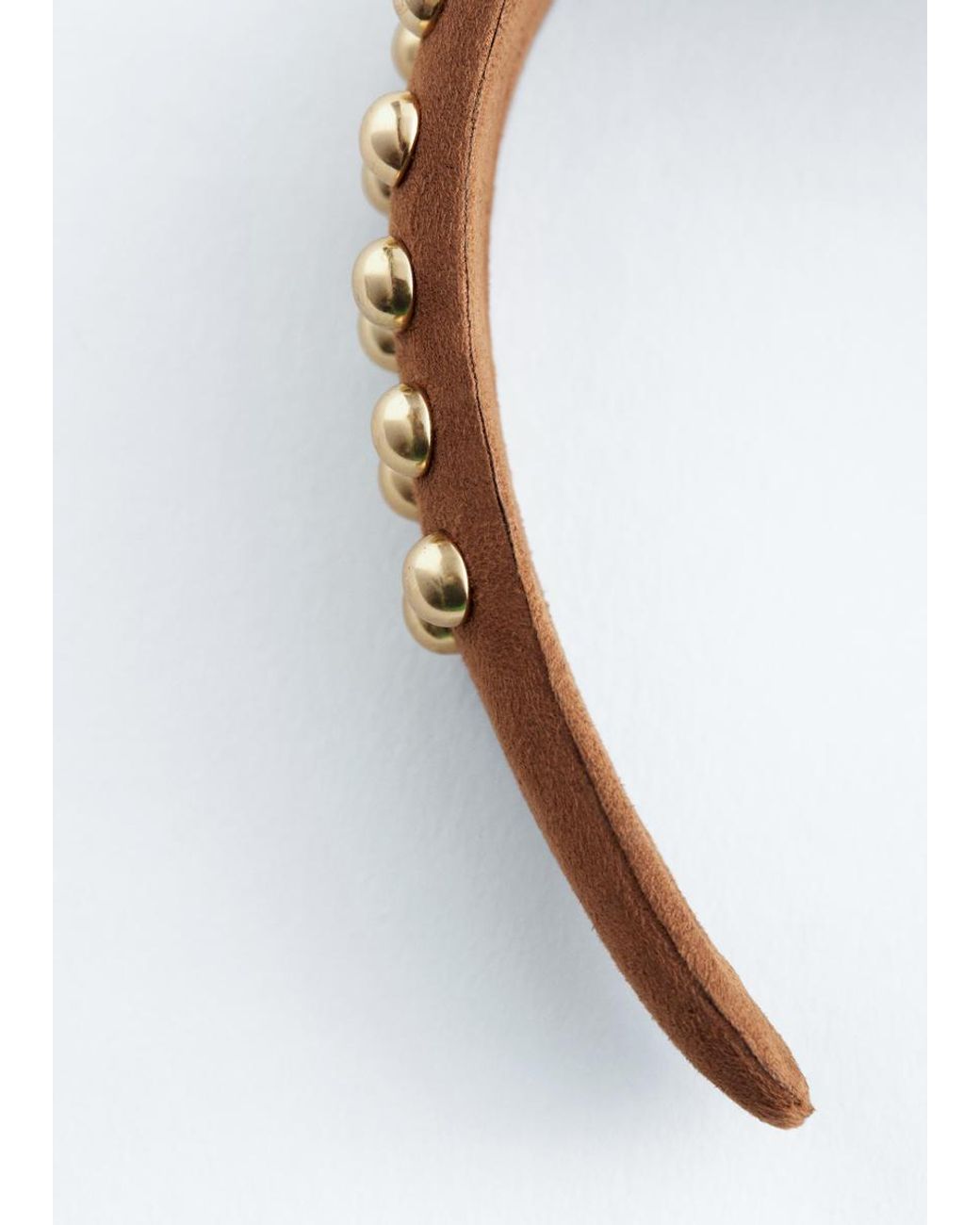 & Other Stories White Studded Alice Band