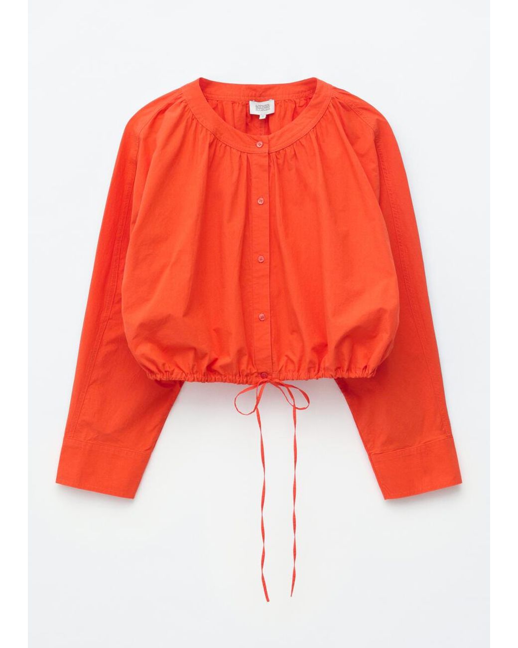 & Other Stories Gathered Cotton Blouse