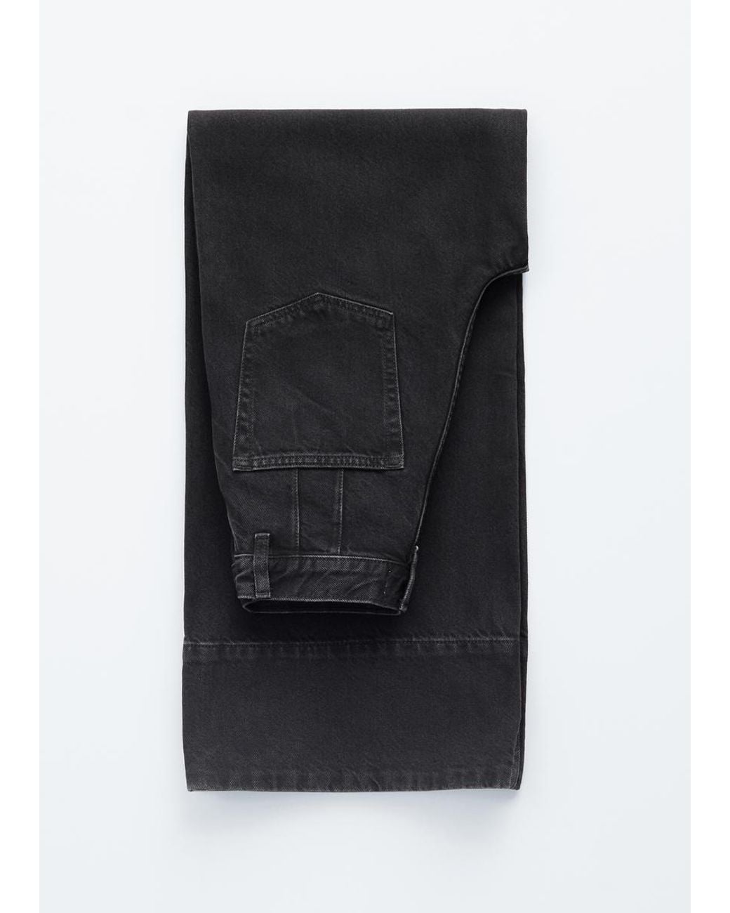 & Other Stories White Long Wide-Leg Jeans