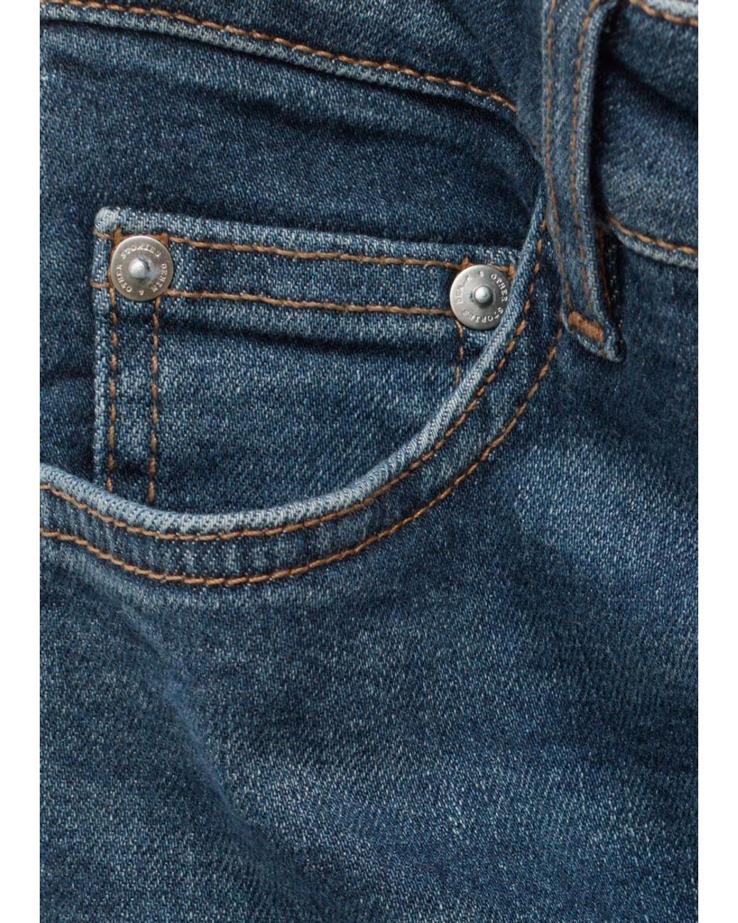 & Other Stories White Super Stretch Skinny Jeans