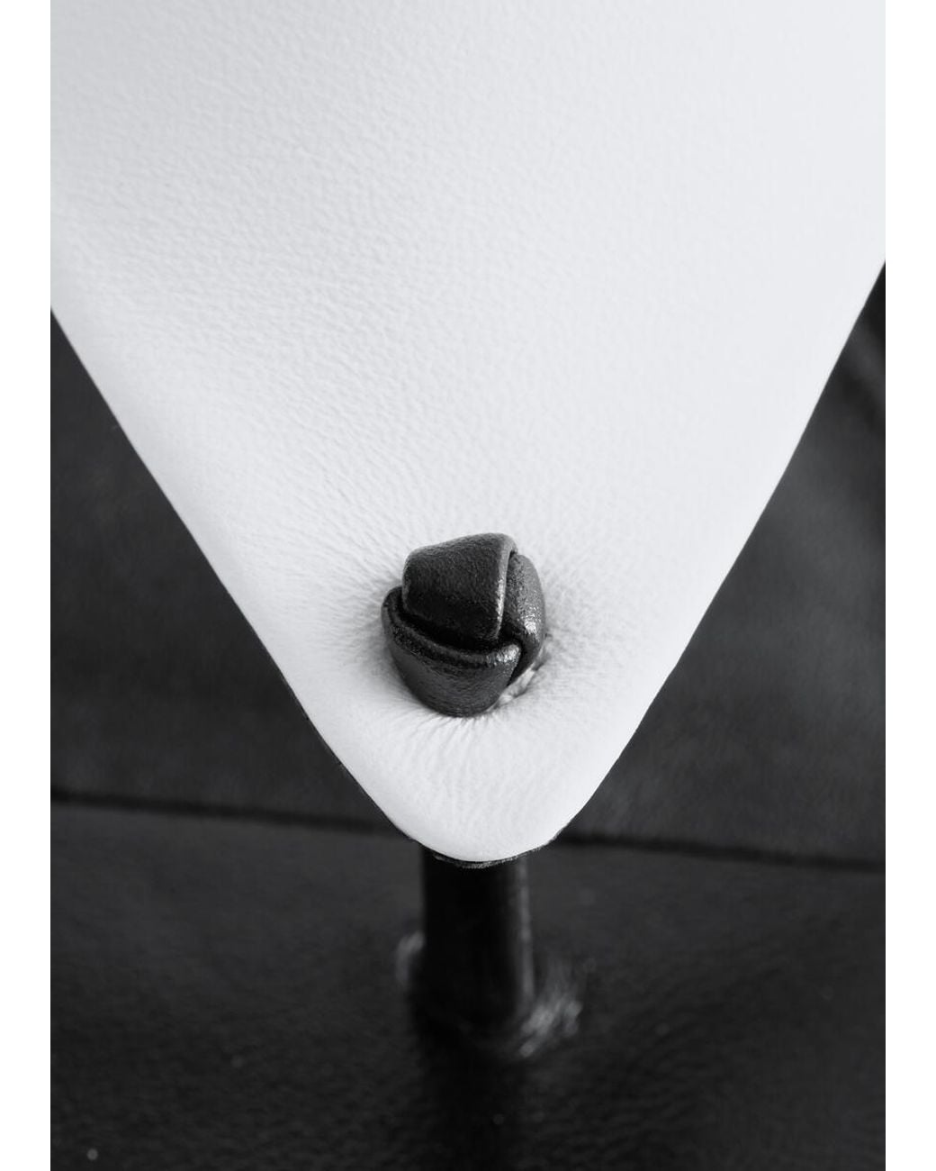 & Other Stories White Leather Kitten Heels