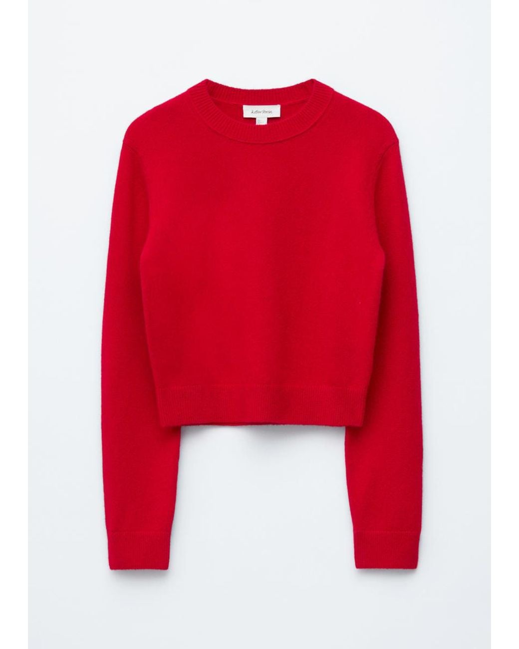 & Other Stories Red Knitted Jumper