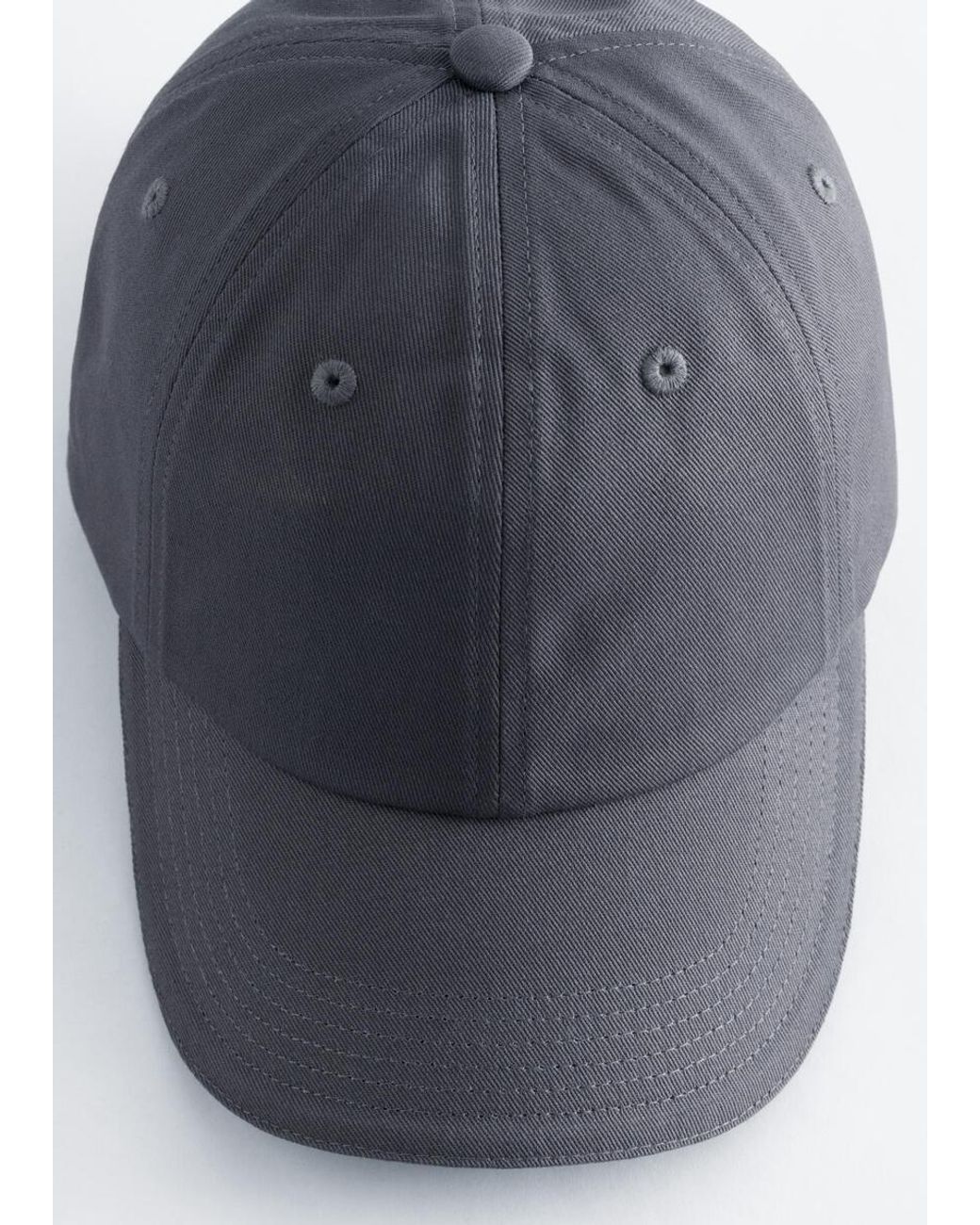 & Other Stories Blue Cotton-Twill Baseball Cap