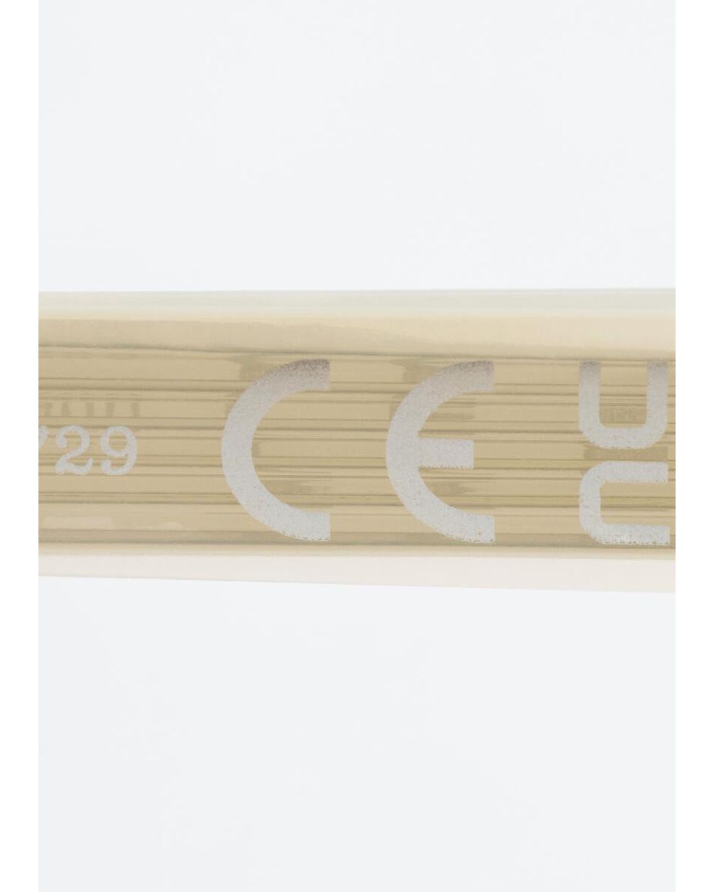 & Other Stories White Angular Cat Eye Sunglasses