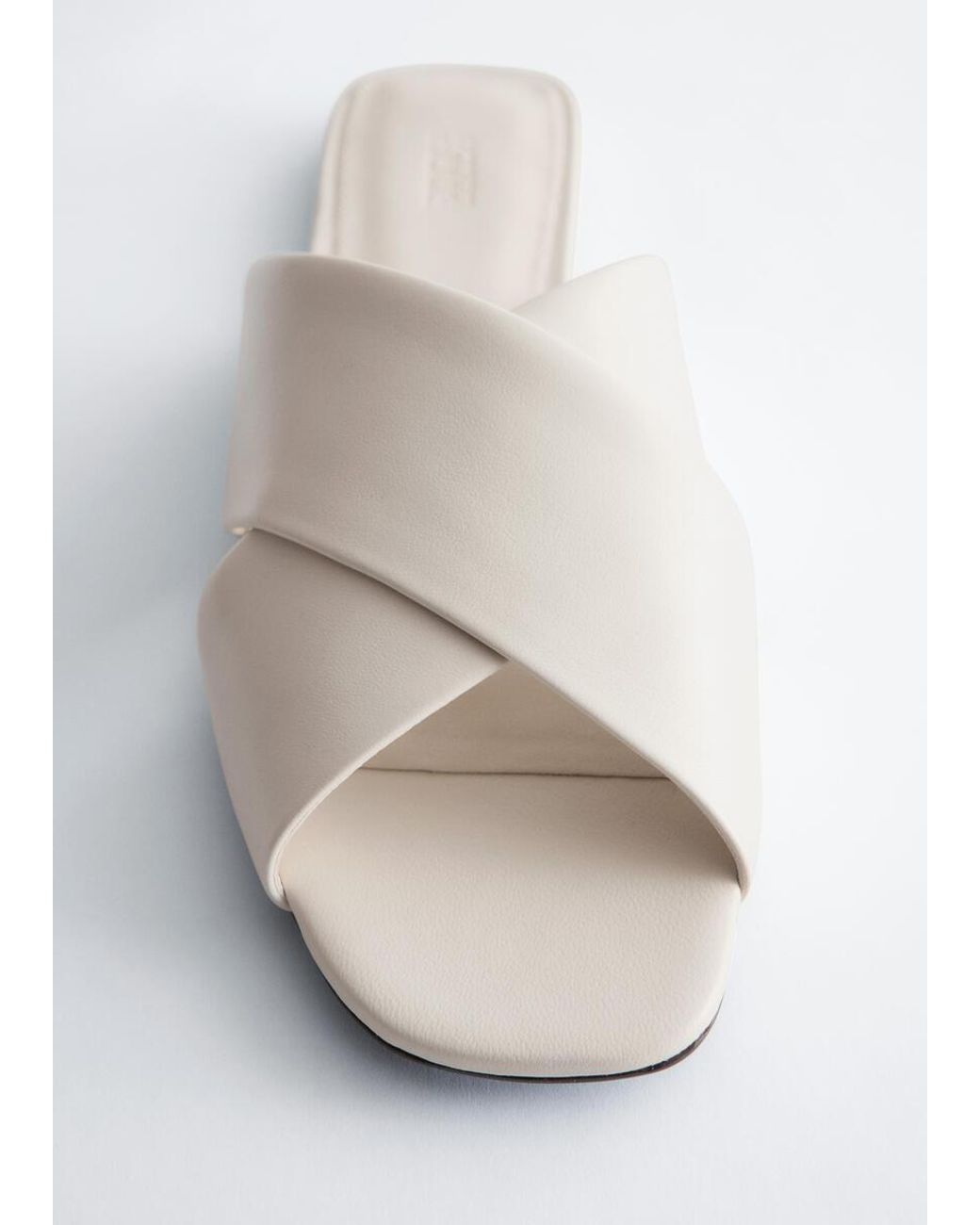 & Other Stories Gray Crossover Sandals