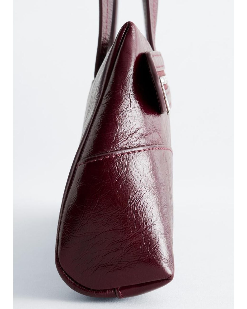 & Other Stories White Slim Shoulder Bag
