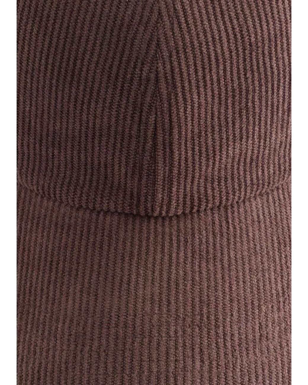 & Other Stories Brown Corduroy Baseball Cap