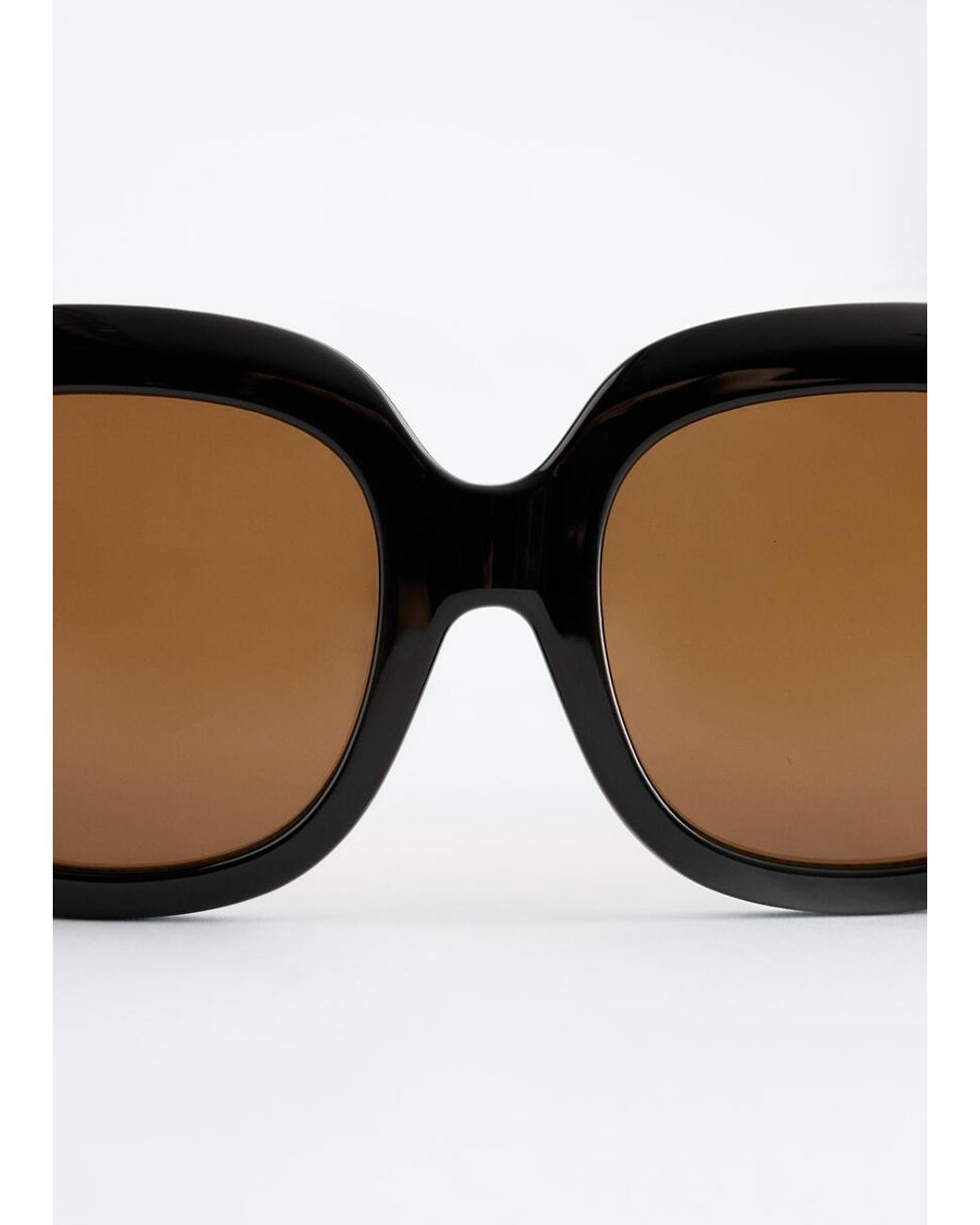 & Other Stories Black Oversized Sunglasses