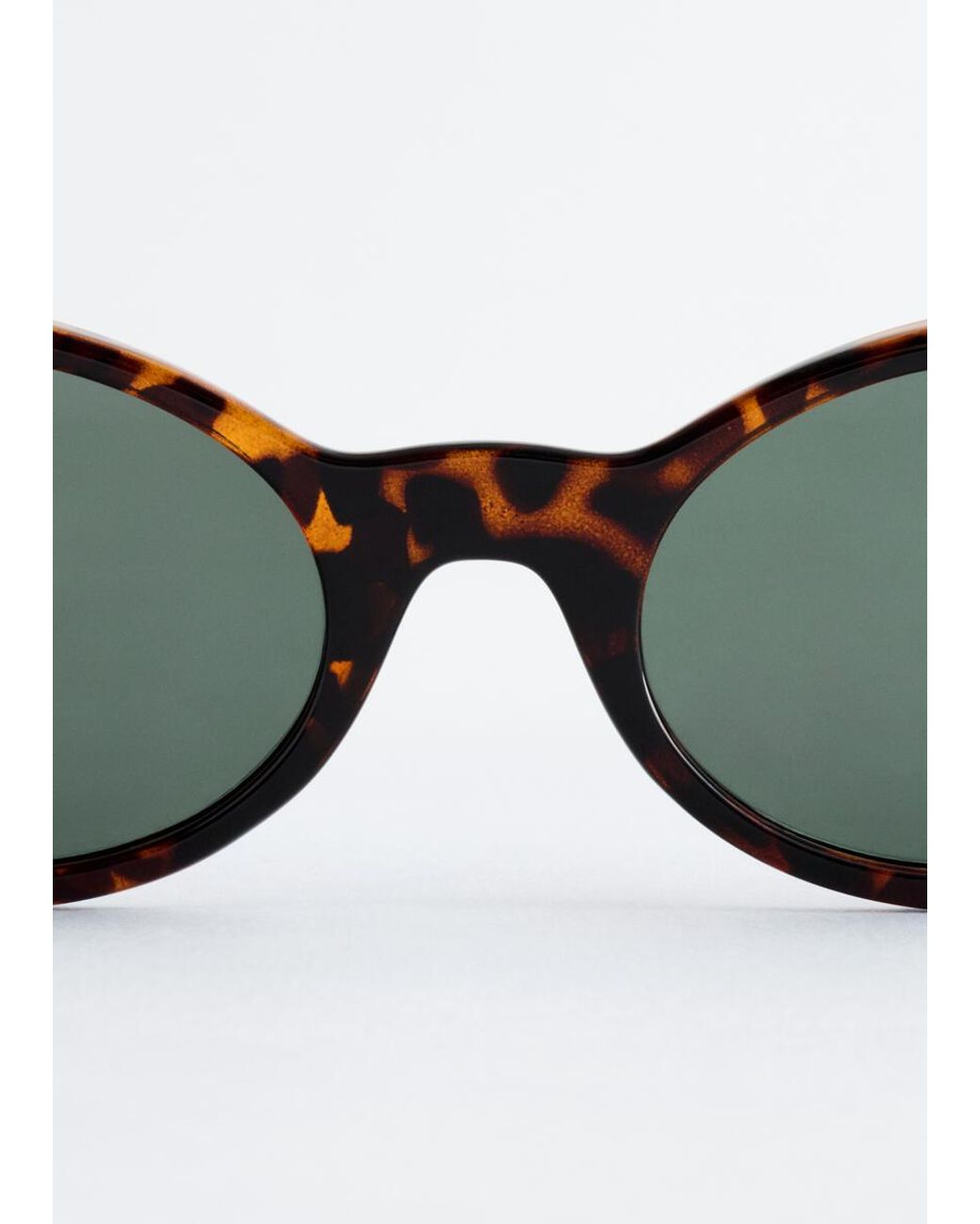 & Other Stories Brown Oval Sunglasses