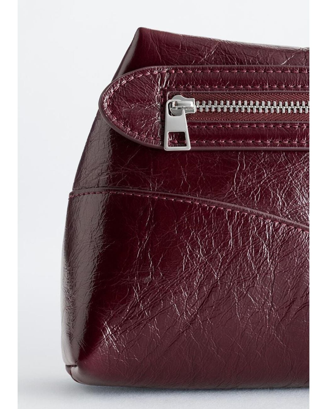 & Other Stories White Slim Shoulder Bag