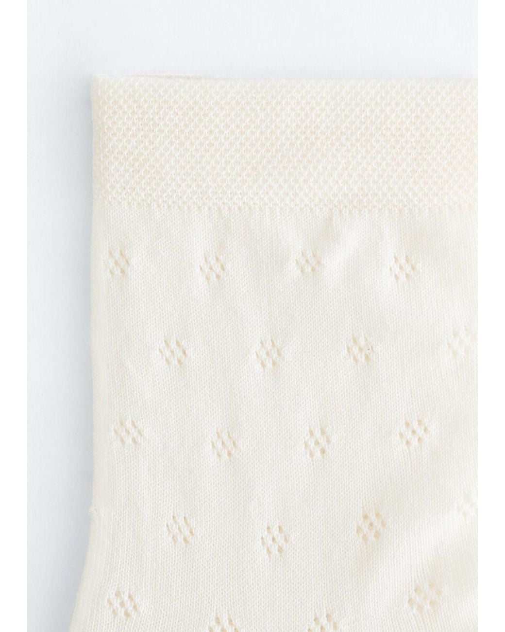 & Other Stories White Sheer Pointelle Socks