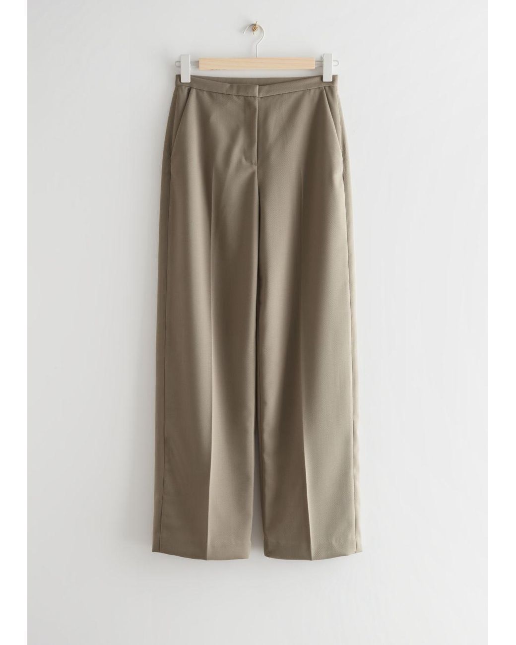 Relaxed Press Crease Trousers 