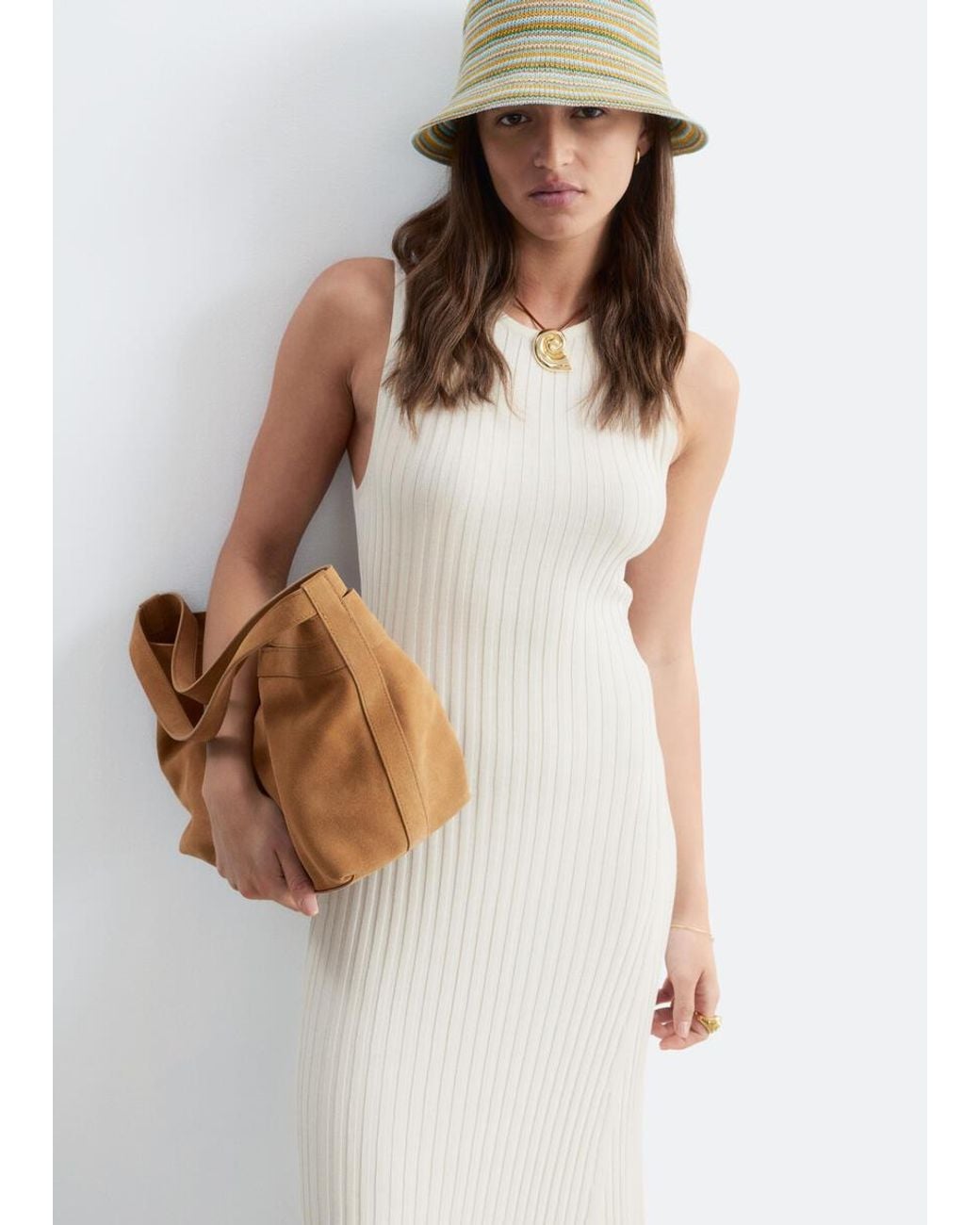 & Other Stories Brown Tote Bag