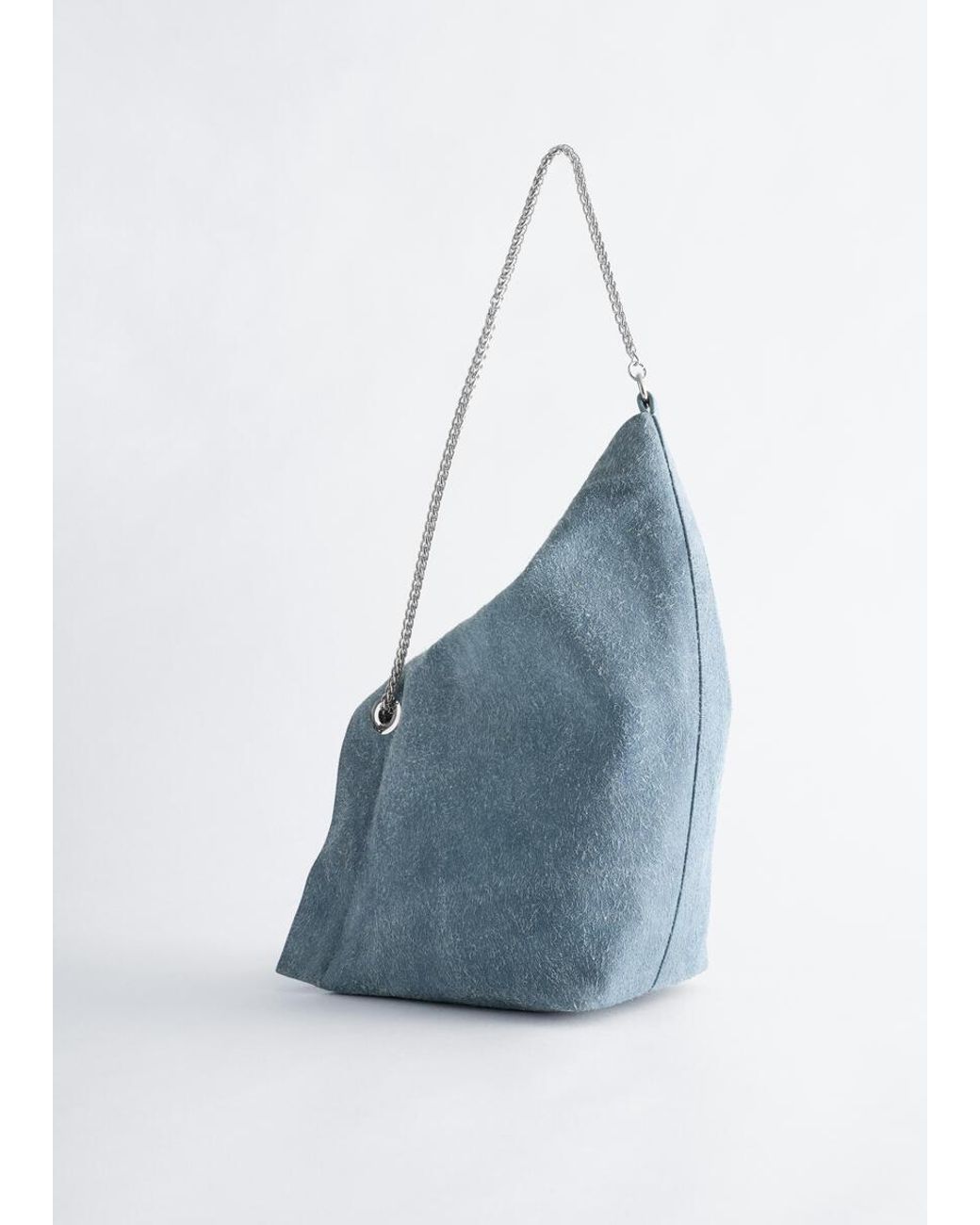 & Other Stories White Slouchy Shoulder Bag