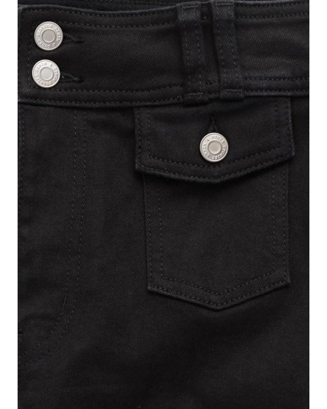 & Other Stories White Press-Crease Flared Jeans
