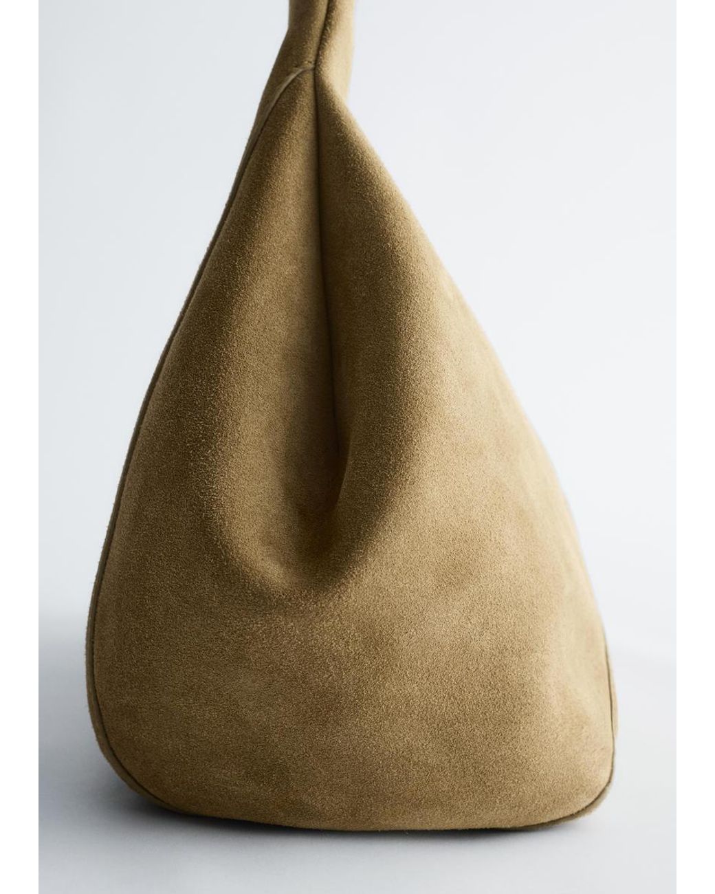 & Other Stories Natural Curved Shoulder Bag
