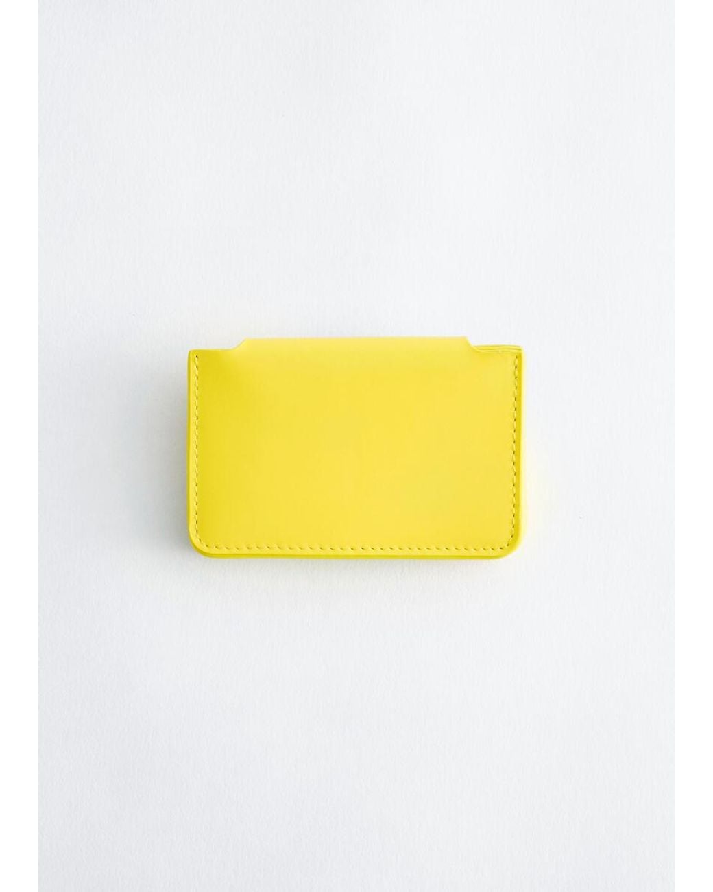 & Other Stories Yellow Small Card Holder