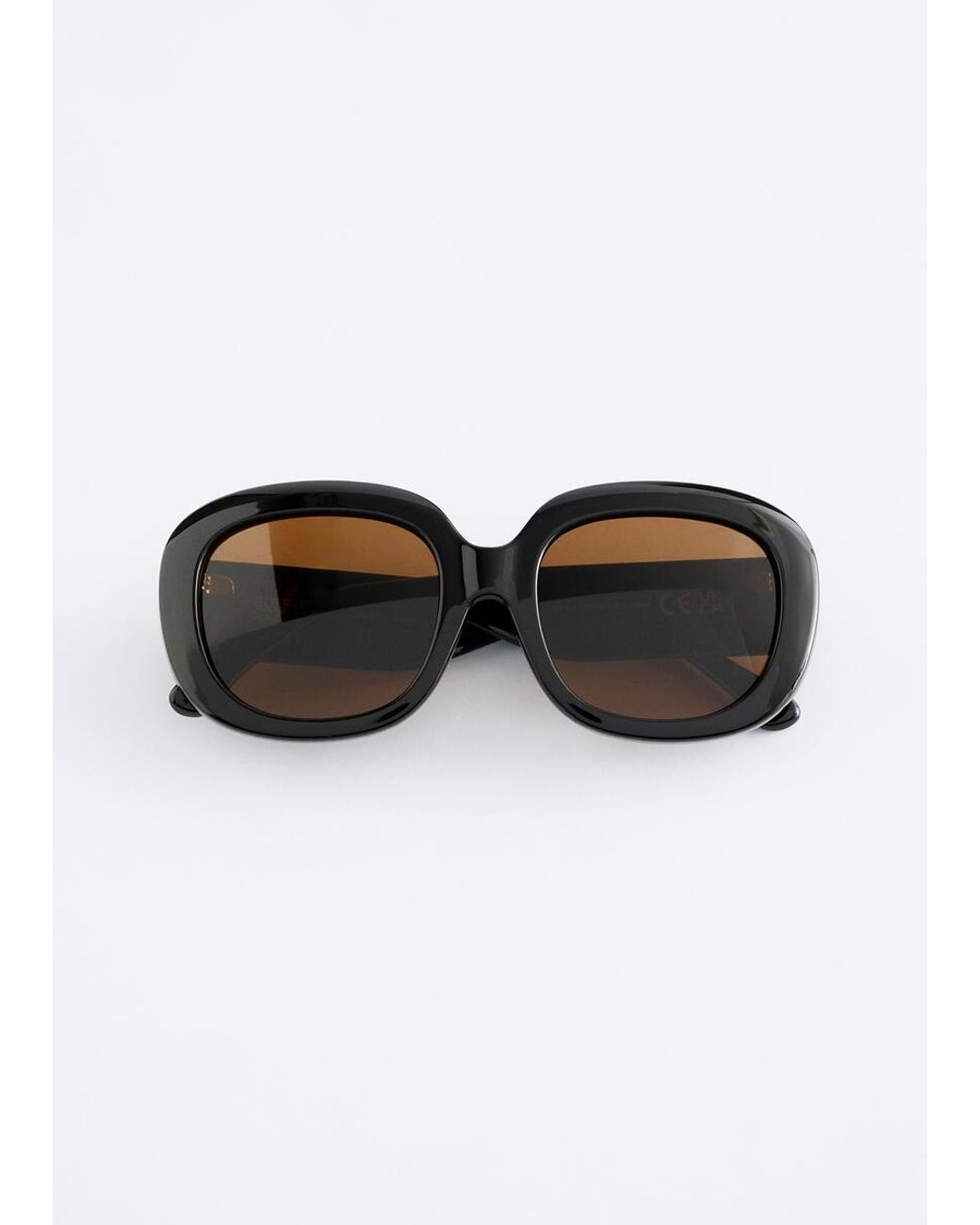 & Other Stories Black Oversized Sunglasses