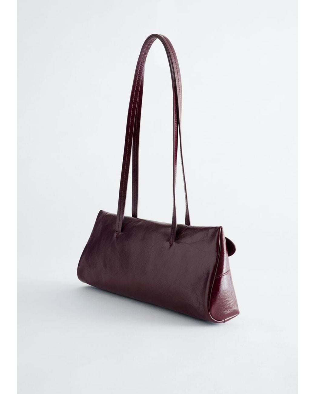 & Other Stories White Slim Shoulder Bag