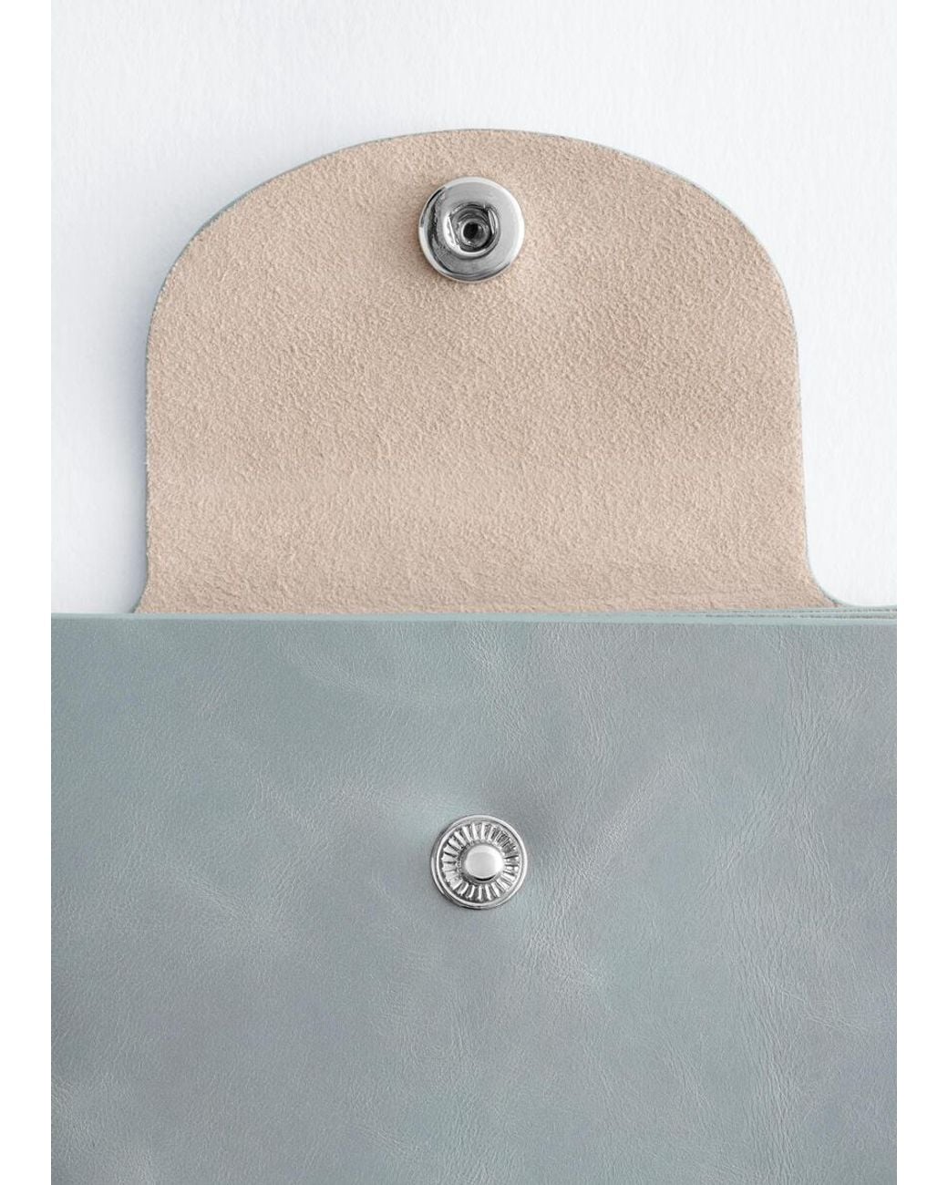 & Other Stories Blue Small Card Holder
