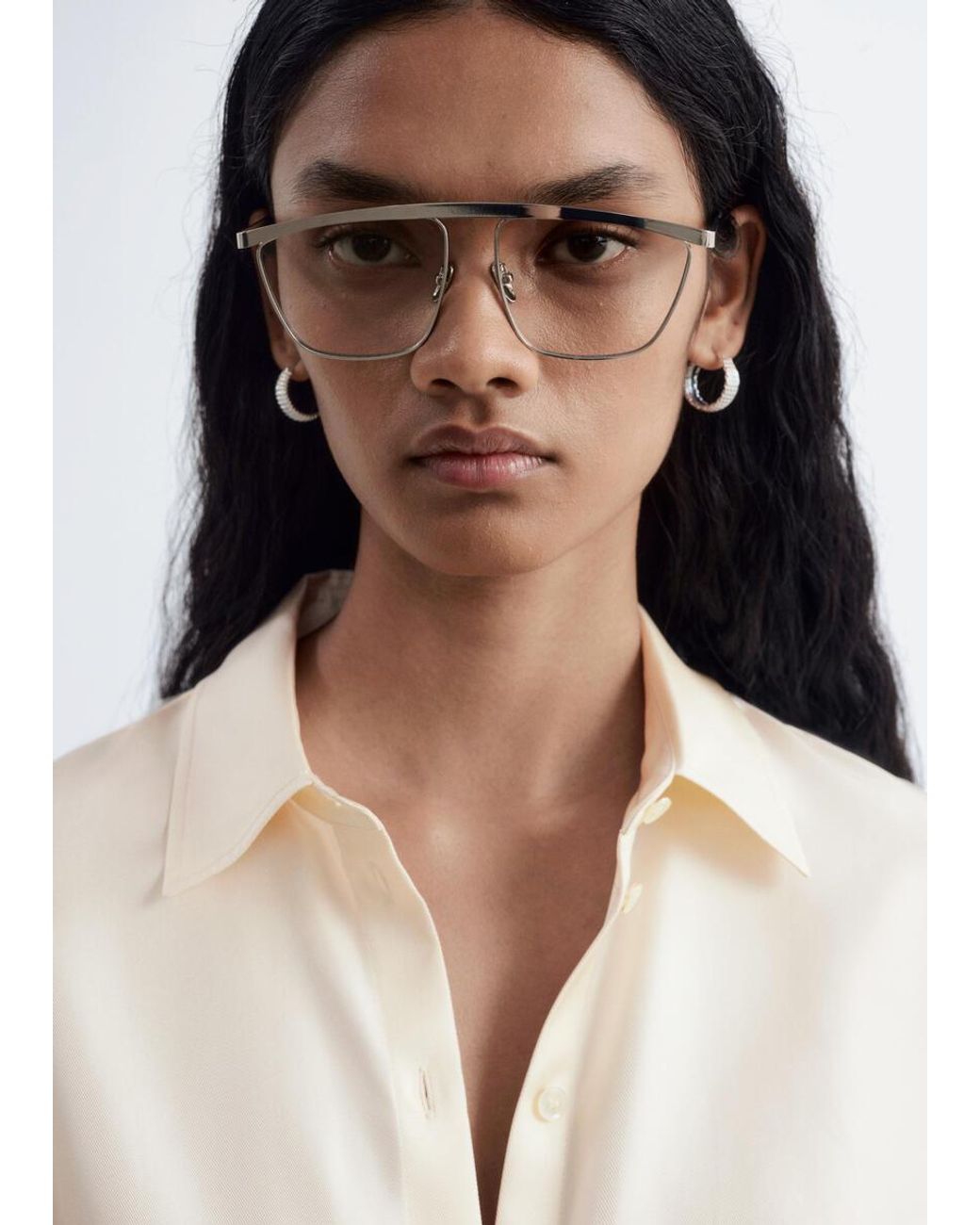 & Other Stories Multicolor Square-Frame Sunglasses