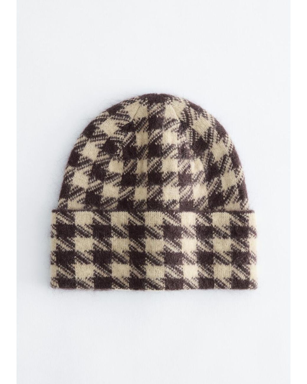 & Other Stories Brown Mohair Blend Beanie