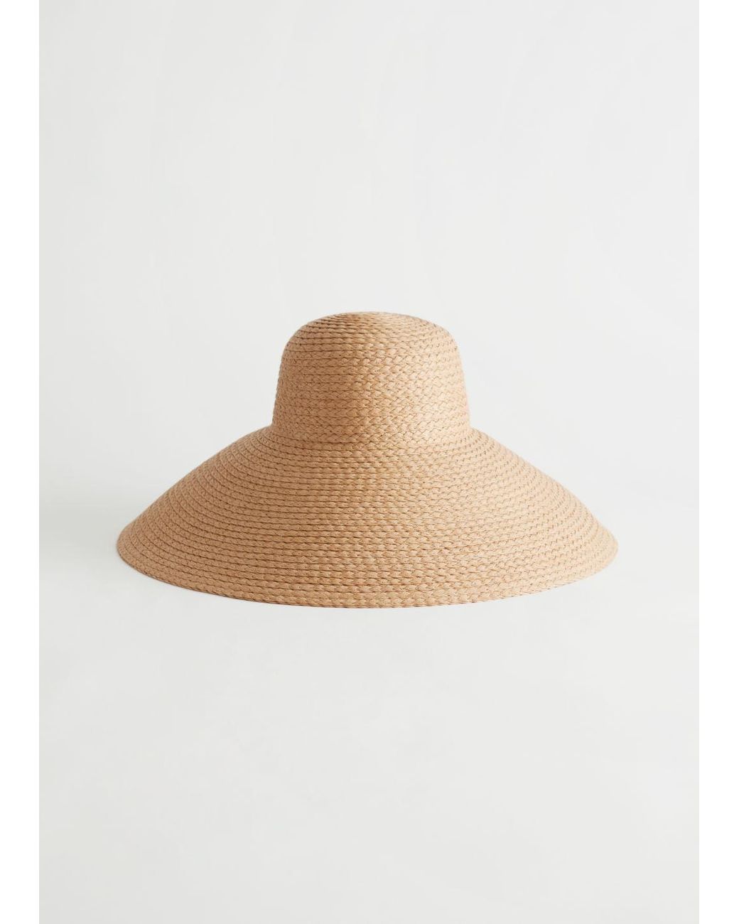 \u0026 Other Stories Wide Brim Straw Hat in 