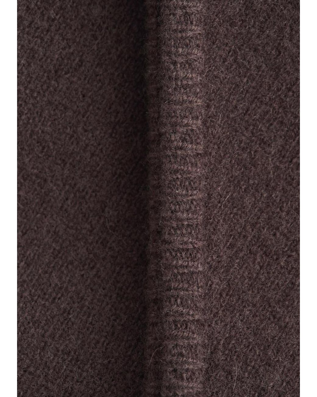 & Other Stories Black Wool Triangle Scarf