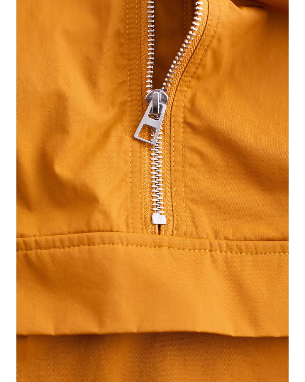 & Other Stories Orange Hooded Anorak