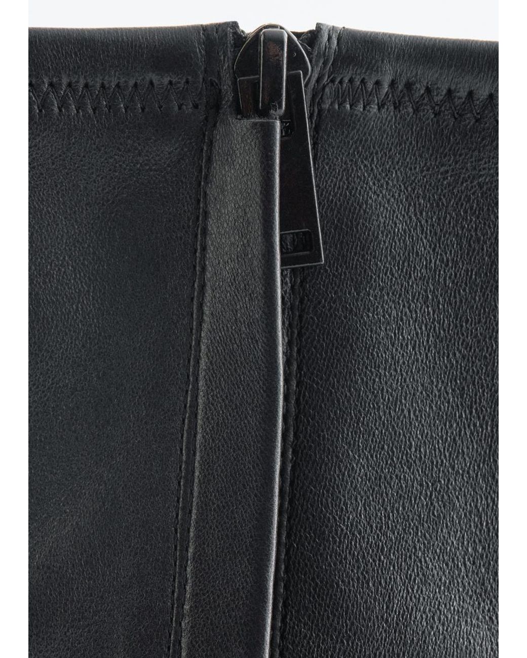 & Other Stories Black Nappa Sock Boots