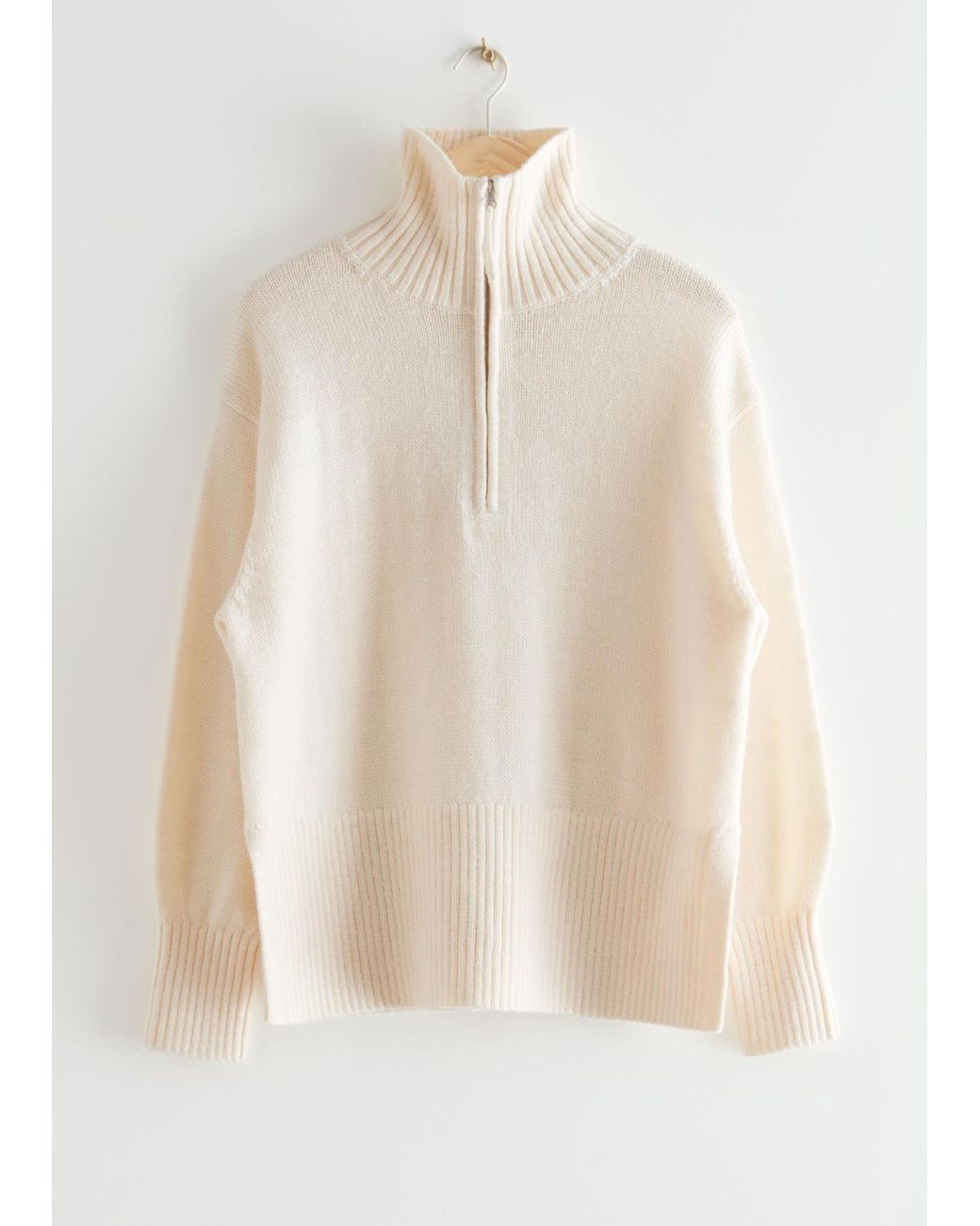 \u0026 Other Stories Oversized Half-zip 