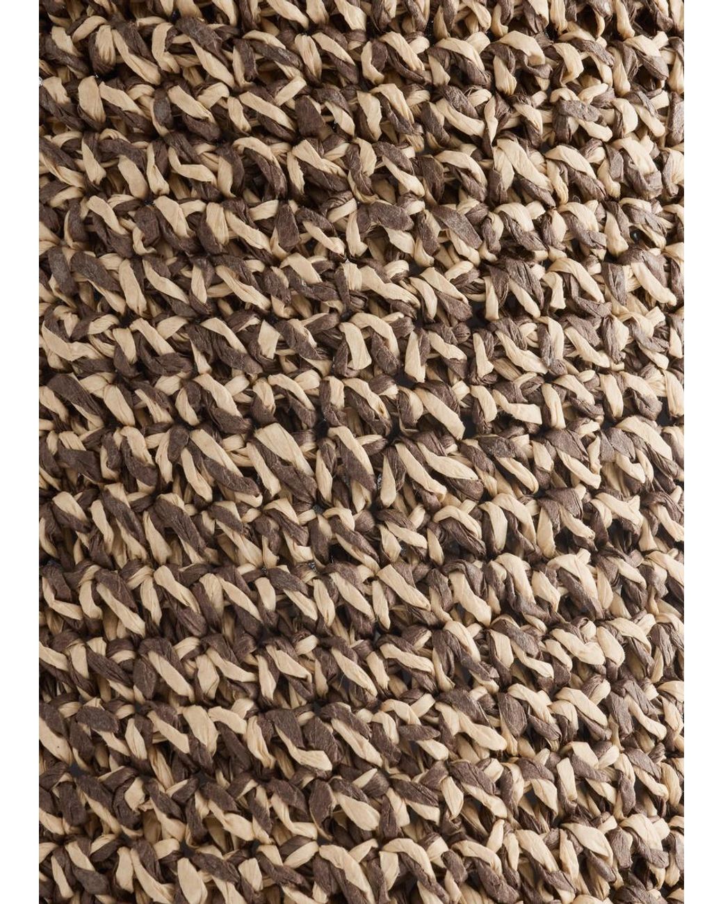 & Other Stories Brown Woven Straw Hat