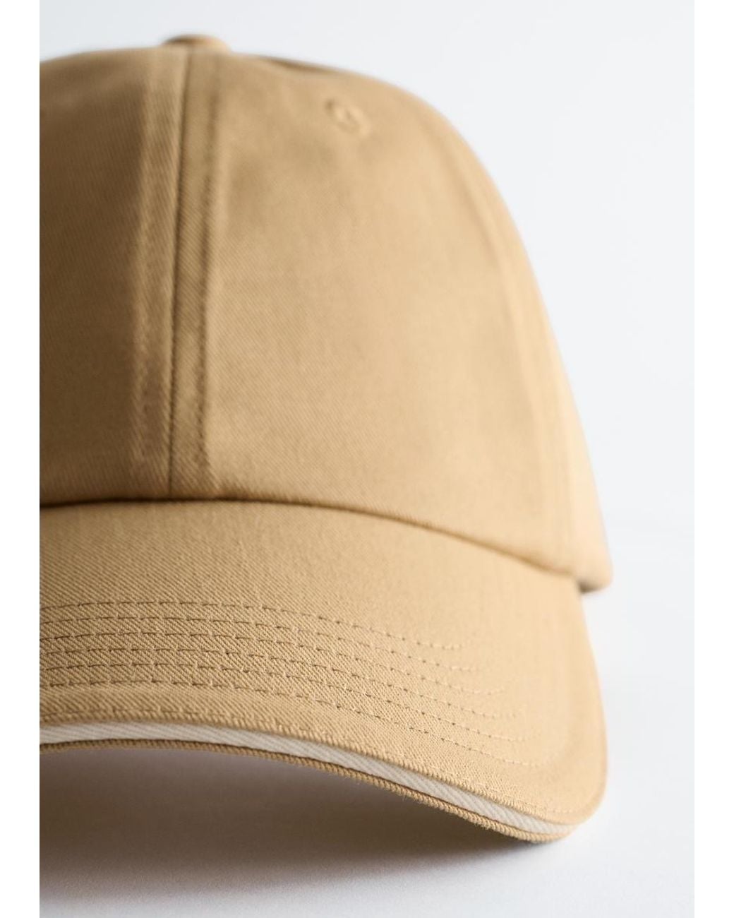 & Other Stories Brown Cotton-Twill Baseball Cap