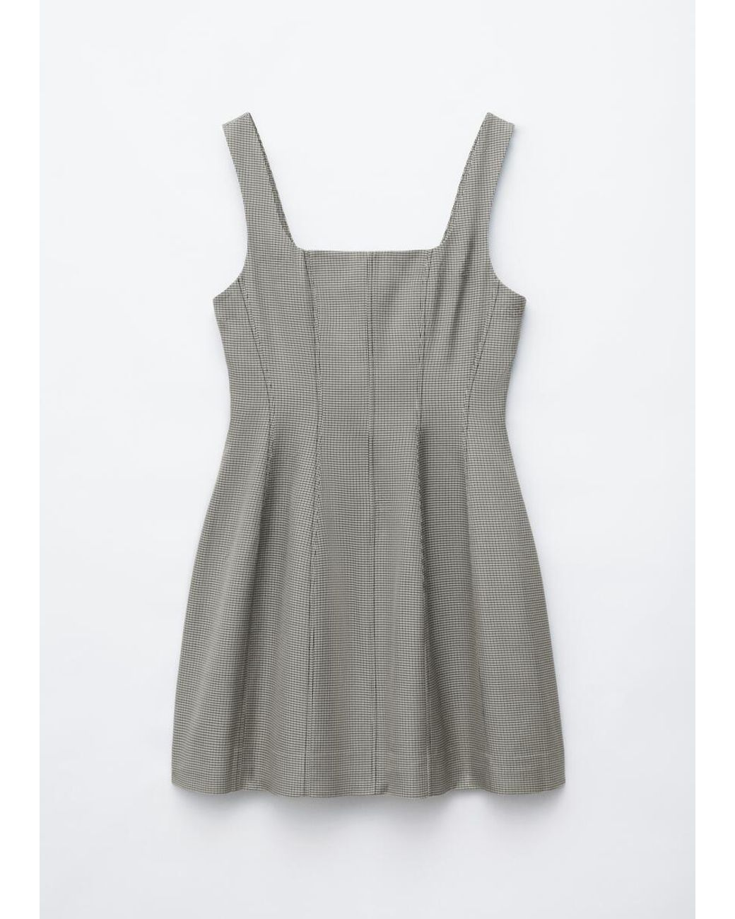 & Other Stories White Corset Mini Dress