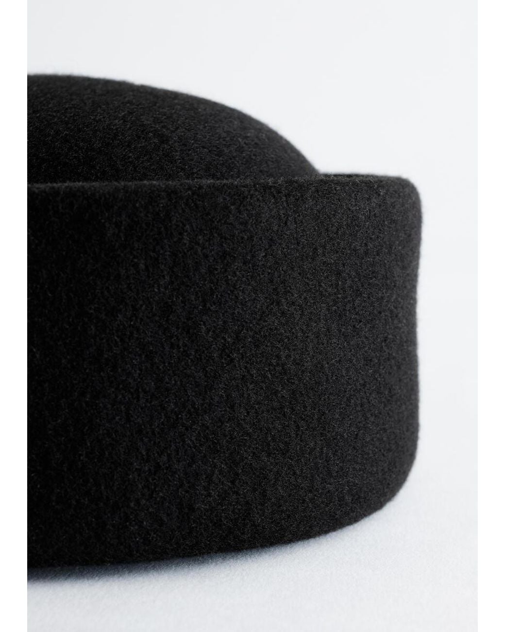 & Other Stories Pink Wide Brim Felt Hat