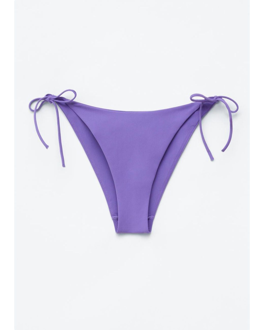 & Other Stories Purple Tie-Side Bikini Briefs