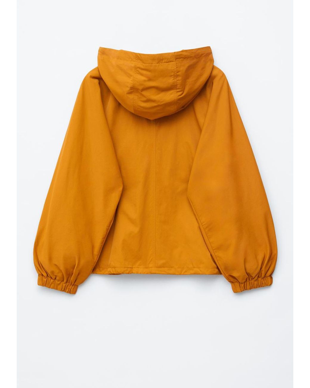 & Other Stories Orange Hooded Anorak
