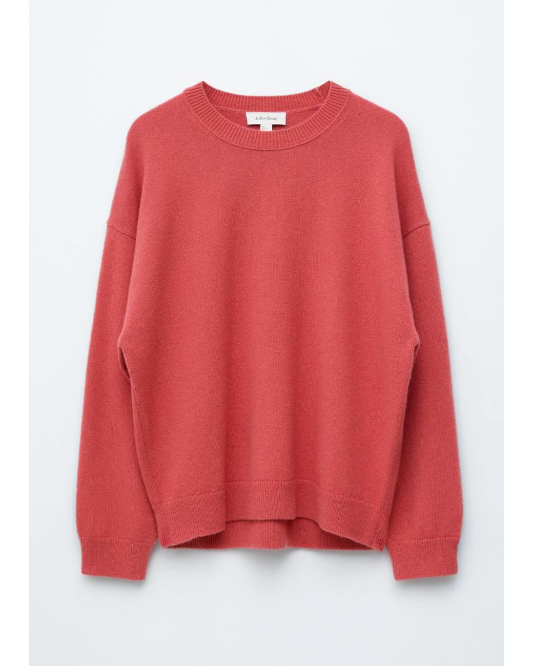 & Other Stories Red Oversized Knit Jumper