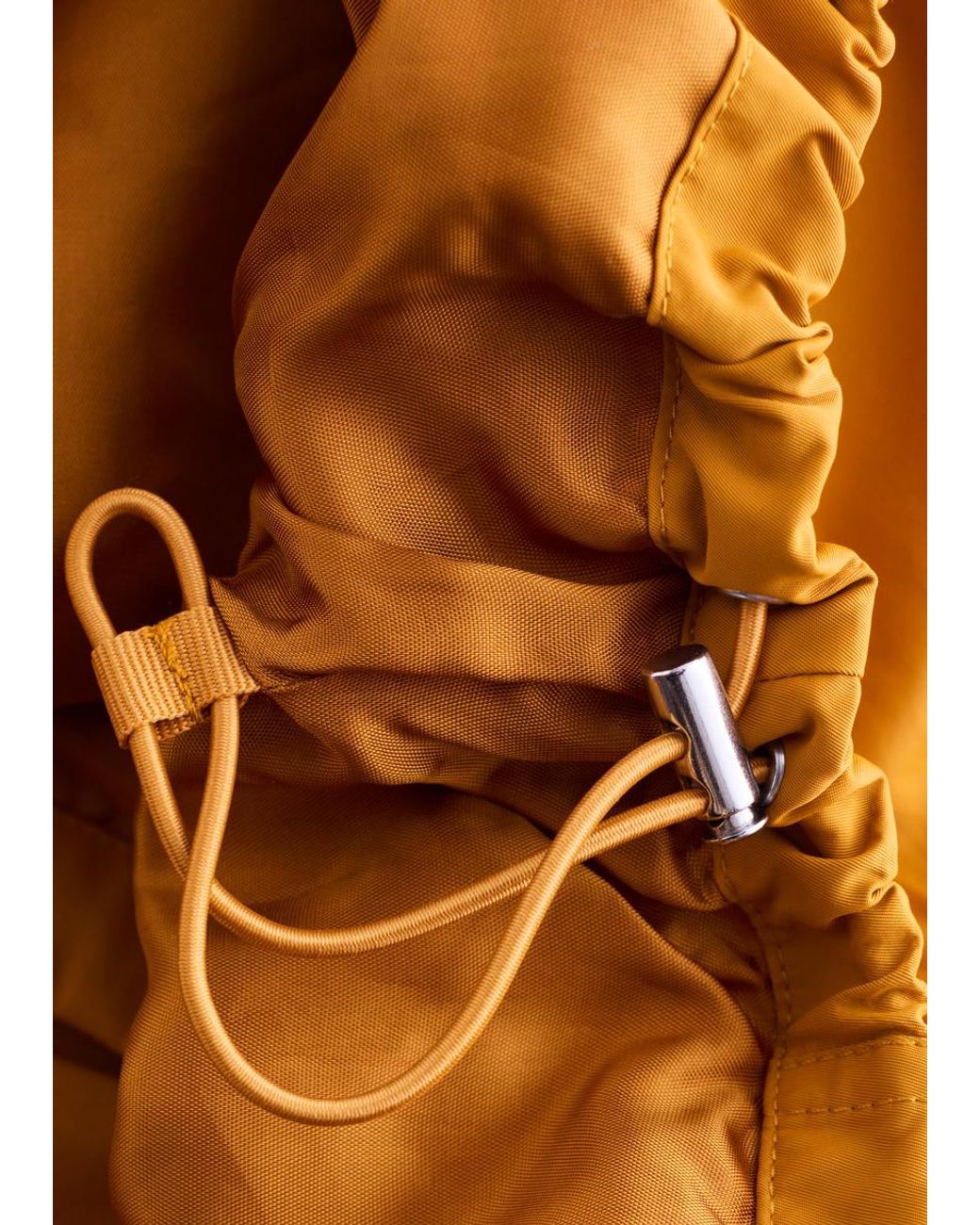 & Other Stories Orange Hooded Anorak