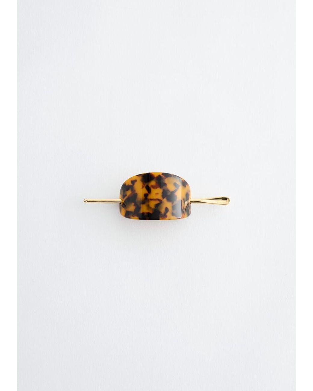 & Other Stories White Hair Pin Barrette