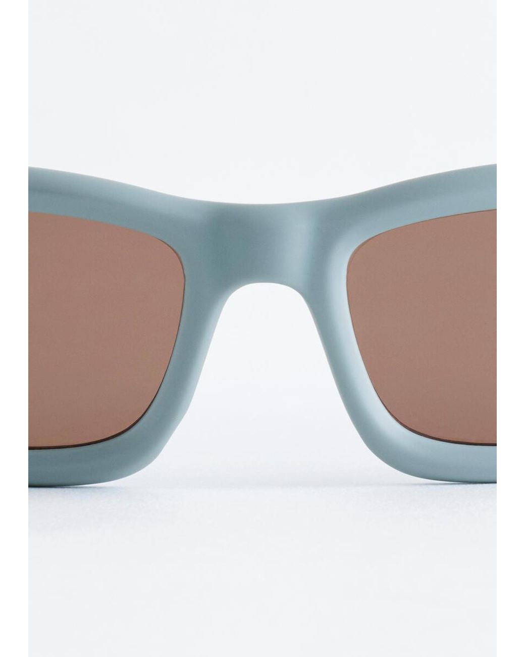 & Other Stories Brown Oval Sunglasses