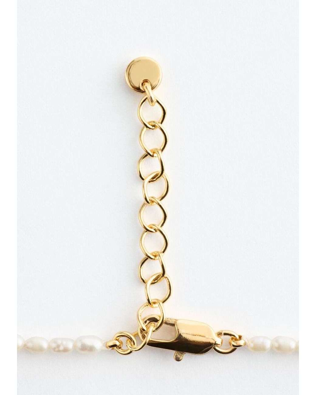 & Other Stories White Freshwater Pearl Necklace
