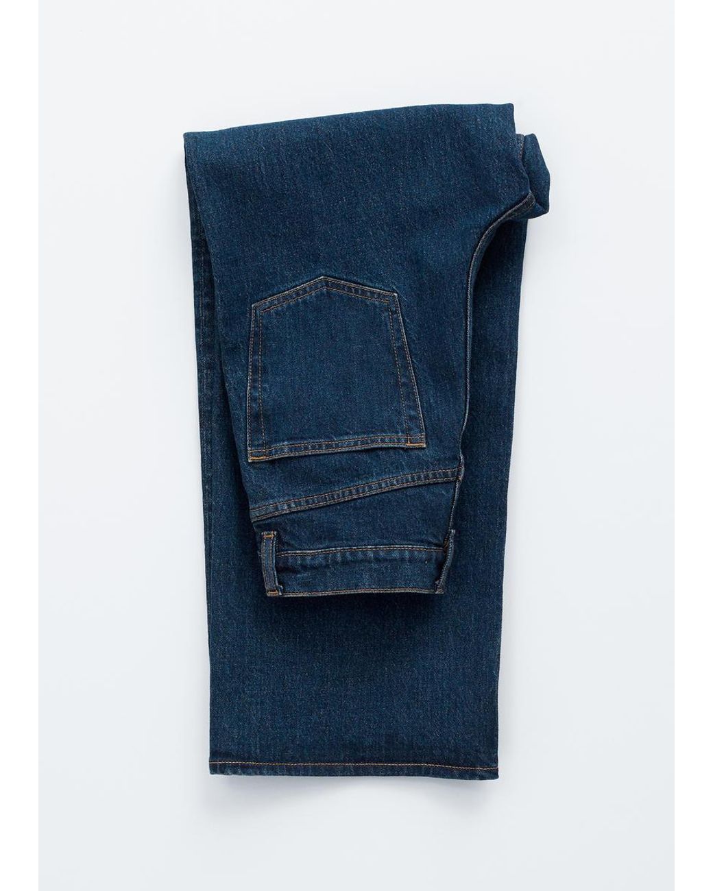 & Other Stories Blue Cropped Wide-Leg Jeans