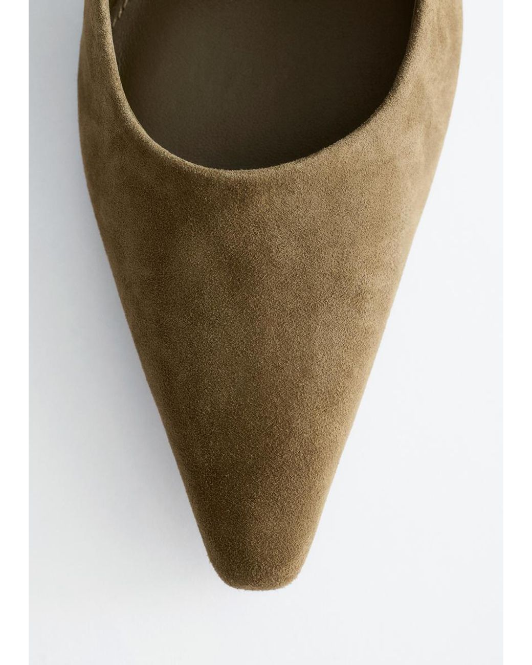 & Other Stories White Block-Heel Pumps