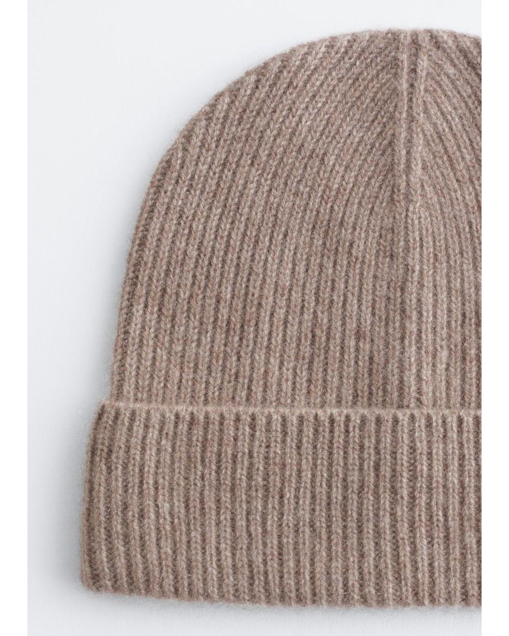 & Other Stories Purple Cashmere Beanie