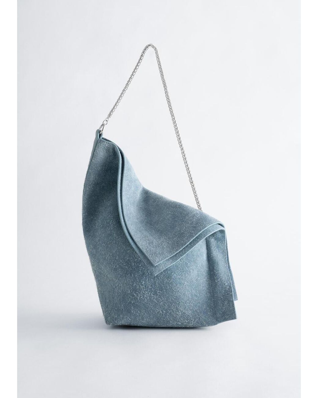 & Other Stories White Slouchy Shoulder Bag