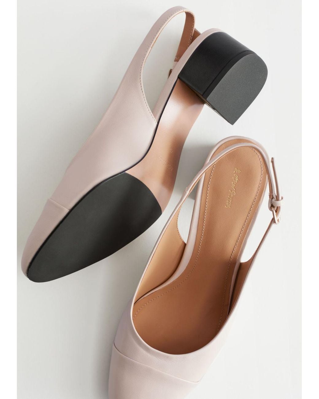 \u0026 Other Stories Slingback Block Heel 