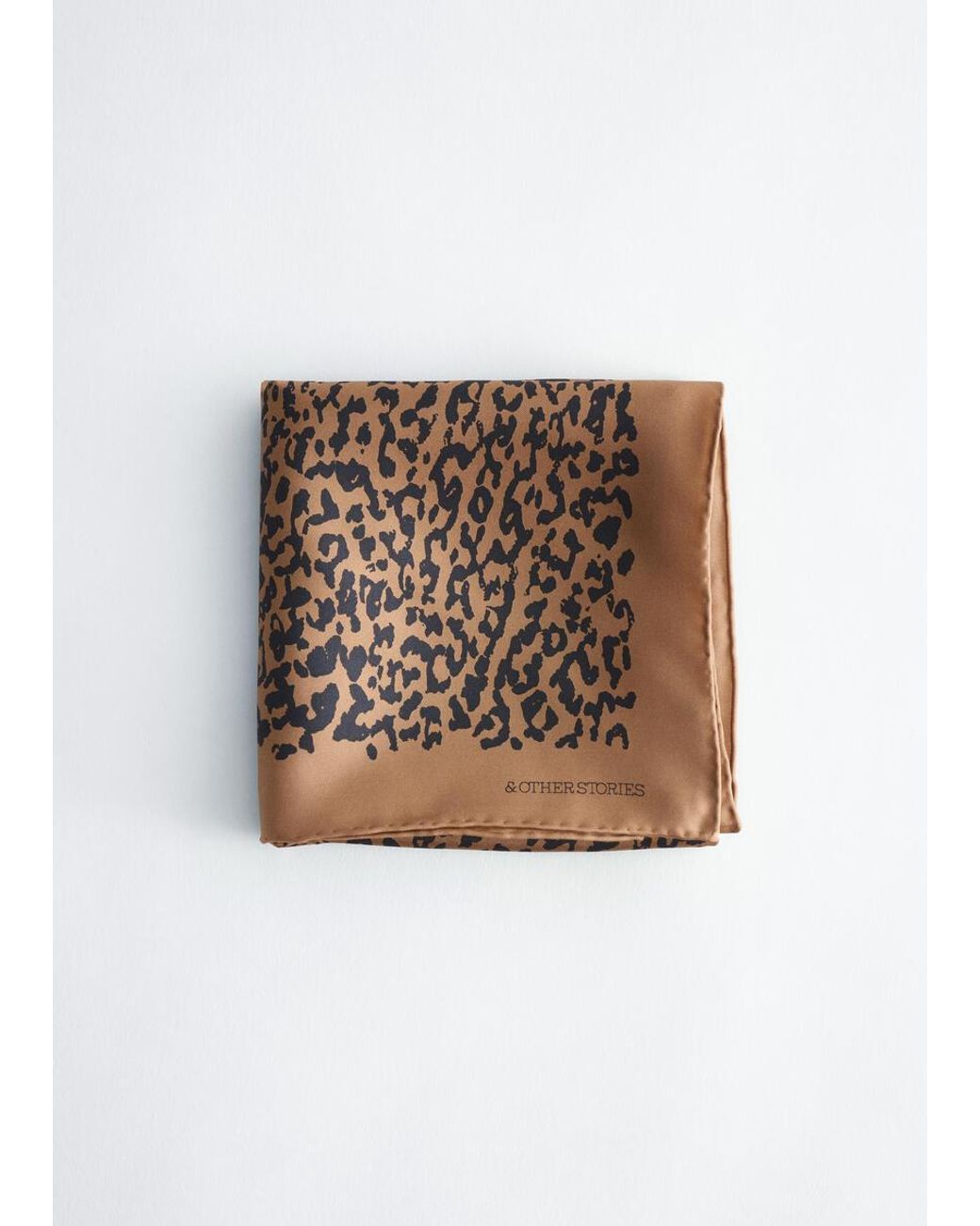Foulard En Soie Imprimée & Other Stories en coloris Natural