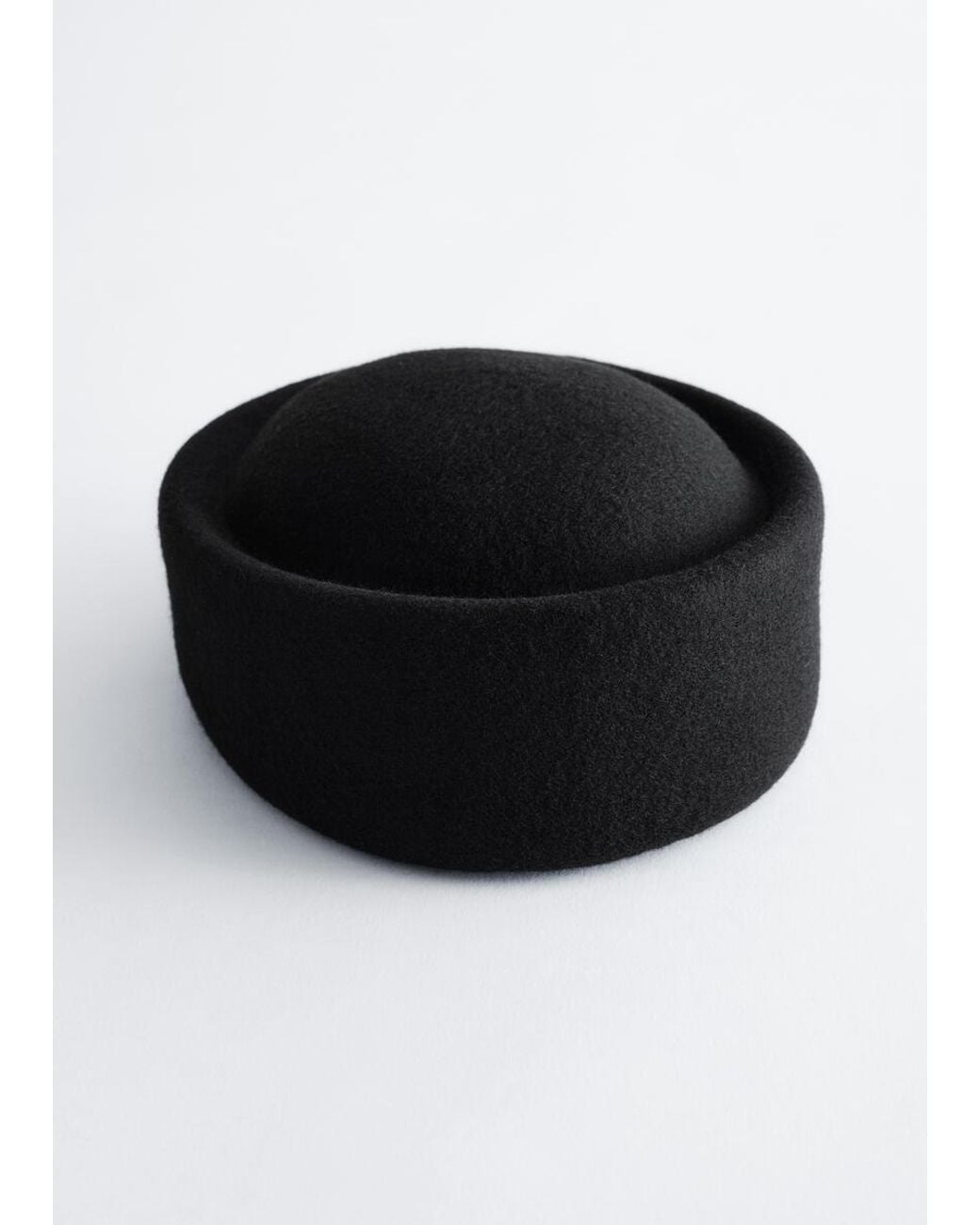 & Other Stories Pink Wide Brim Felt Hat